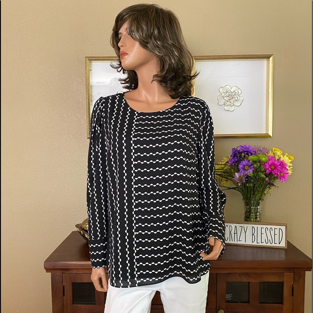 Alfani Formal Long Sleeve Top